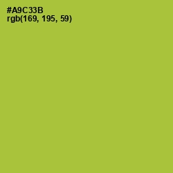 #A9C33B - Key Lime Pie Color Image