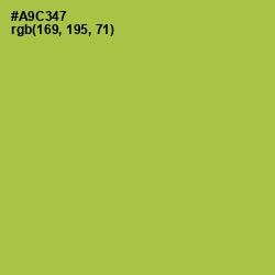 #A9C347 - Celery Color Image