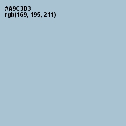#A9C3D3 - Heather Color Image