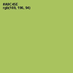 #A9C45E - Celery Color Image