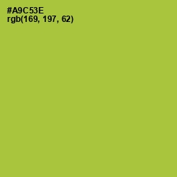 #A9C53E - Key Lime Pie Color Image