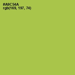 #A9C54A - Conifer Color Image