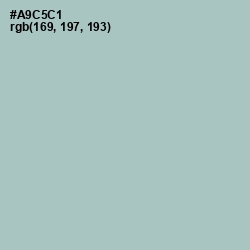 #A9C5C1 - Opal Color Image