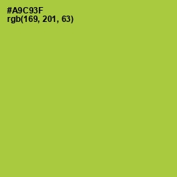 #A9C93F - Key Lime Pie Color Image