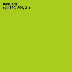 #A9CC1F - Bahia Color Image