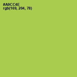 #A9CC4E - Conifer Color Image