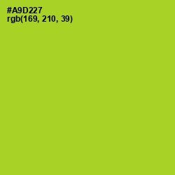#A9D227 - Key Lime Pie Color Image