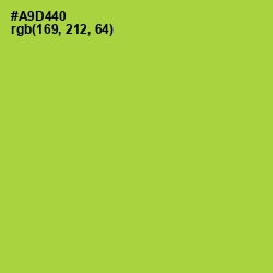 #A9D440 - Conifer Color Image