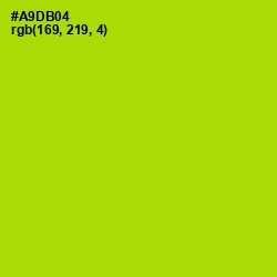 #A9DB04 - Bahia Color Image