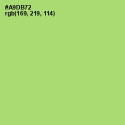 #A9DB72 - Wild Willow Color Image