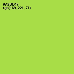 #A9DD47 - Conifer Color Image