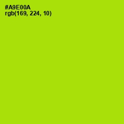 #A9E00A - Inch Worm Color Image