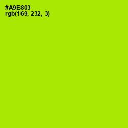 #A9E803 - Inch Worm Color Image