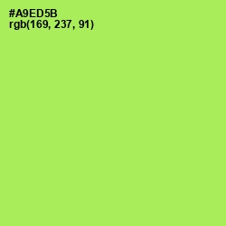 #A9ED5B - Conifer Color Image