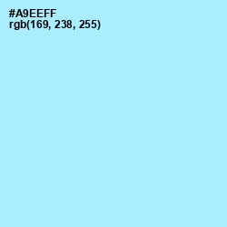 #A9EEFF - Charlotte Color Image