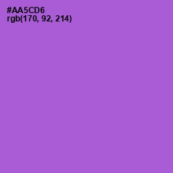 #AA5CD6 - Amethyst Color Image