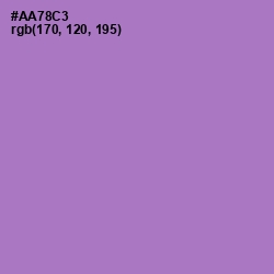 #AA78C3 - Lavender Color Image