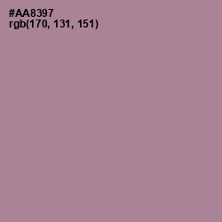 #AA8397 - Bouquet Color Image