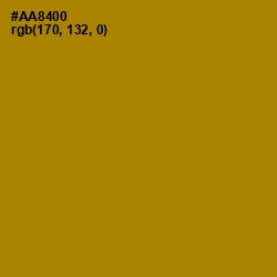 #AA8400 - Hot Toddy Color Image