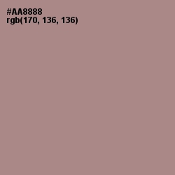 #AA8888 - Brandy Rose Color Image
