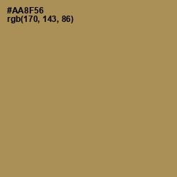#AA8F56 - Limed Oak Color Image