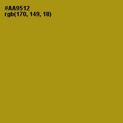 #AA9512 - Lucky Color Image