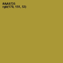#AA9735 - Alpine Color Image