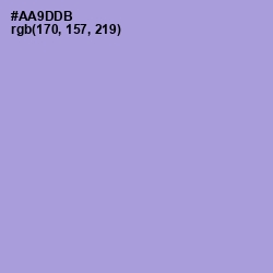 #AA9DDB - East Side Color Image