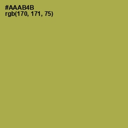 #AAAB4B - Husk Color Image