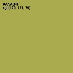 #AAAB4F - Husk Color Image