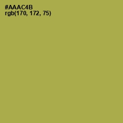 #AAAC4B - Husk Color Image