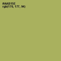 #AAB15E - Olive Green Color Image