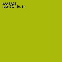 #AABA0B - Sahara Color Image