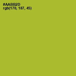 #AABB2D - Citron Color Image