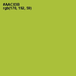 #AAC03B - Key Lime Pie Color Image