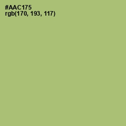 #AAC175 - Wild Willow Color Image