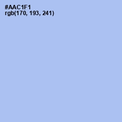 #AAC1F1 - Spindle Color Image