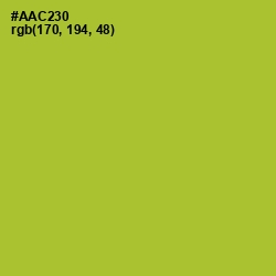 #AAC230 - Key Lime Pie Color Image
