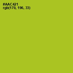 #AAC421 - Key Lime Pie Color Image