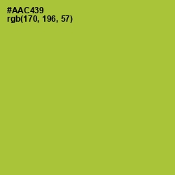 #AAC439 - Key Lime Pie Color Image