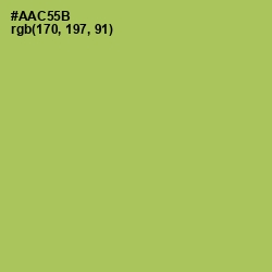 #AAC55B - Celery Color Image