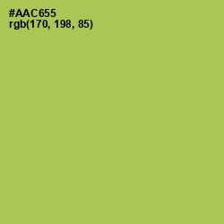 #AAC655 - Celery Color Image