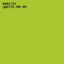 #AAC731 - Key Lime Pie Color Image