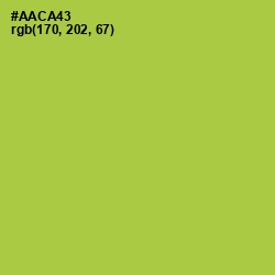 #AACA43 - Conifer Color Image