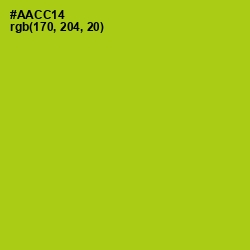 #AACC14 - Bahia Color Image