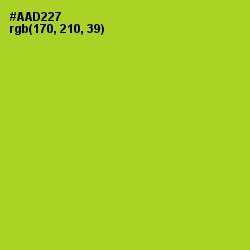 #AAD227 - Key Lime Pie Color Image