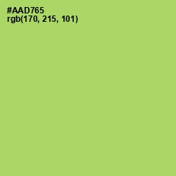 #AAD765 - Wild Willow Color Image