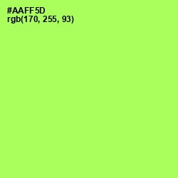 #AAFF5D - Conifer Color Image