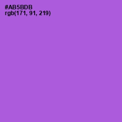 #AB5BDB - Amethyst Color Image