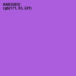 #AB5DDD - Amethyst Color Image